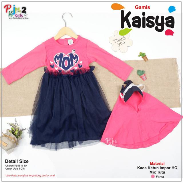 Keisya gamis kids