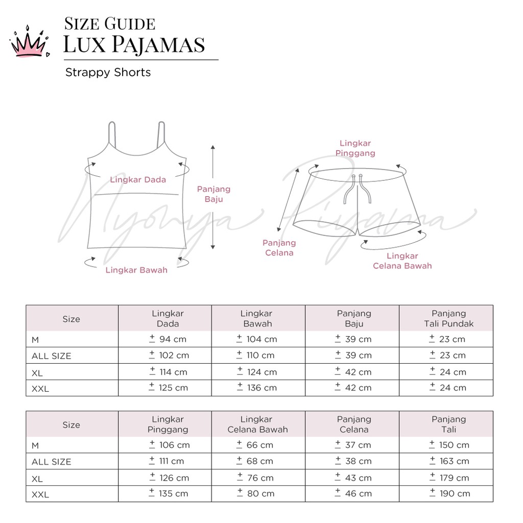 Lux Nyonya Piyama Maxmara Set Piyama (Morganite)-4