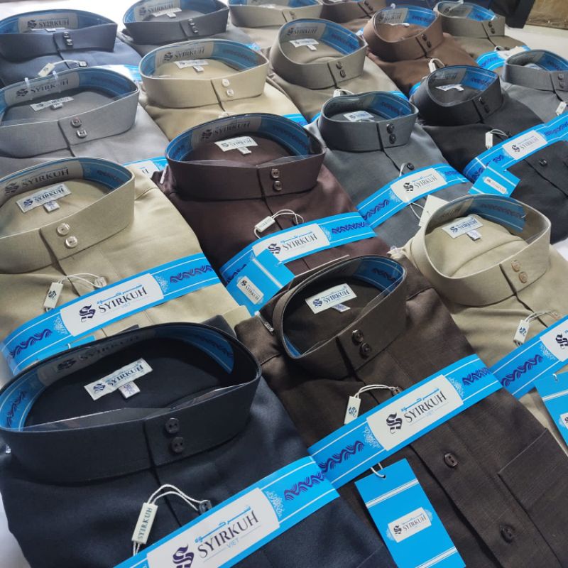 JUBAH SYIRKUH WOLL DEWASA REMAJA STYLE AL HARAMAIN IMPORT VIET ni