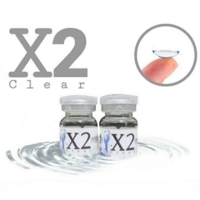 SOFLENS BENING X2 CLEAR (-0.50 SD -10.00) bisa beda minus DIA 14MM / SOFTLENS BENING TAHUNAN / Softlen Soflen Soflens