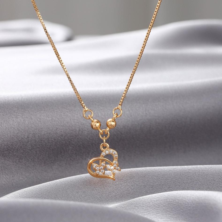 [CY.28Jl22ᴰ]  Kalung Titanium Wanita Kalung Korean Style Anti Karat Kalung Fashion Wanita Rumbai Kla