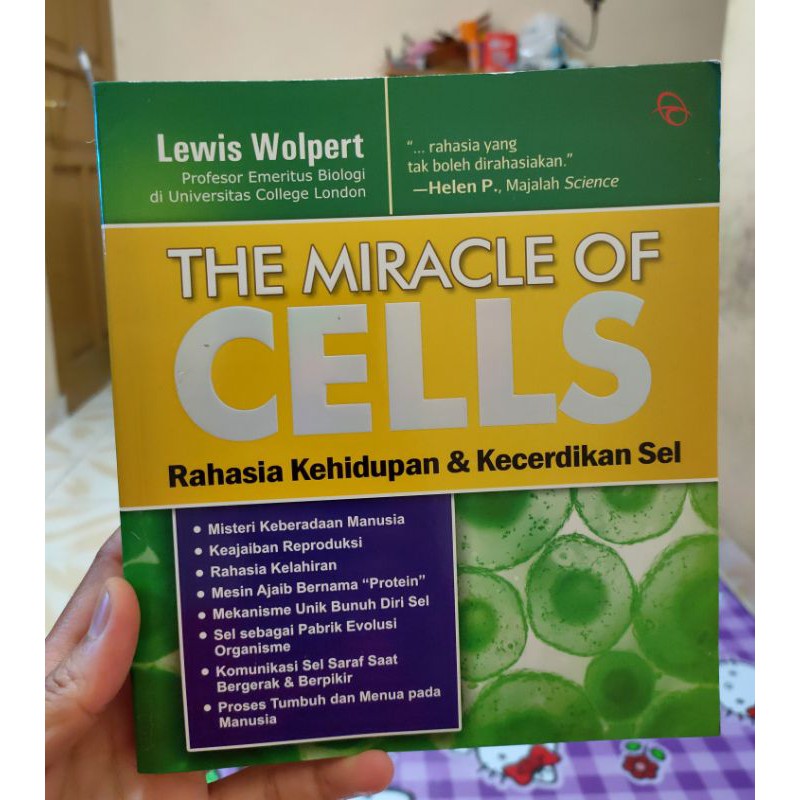 SEL-SEL TUBUH MANUSIA/THE MIRACLE OF CELLS/RAHASIA KELAHIRAN/KEAJAIBAN SEL MANUSIA/EVOLUSI KEHIDUPAN