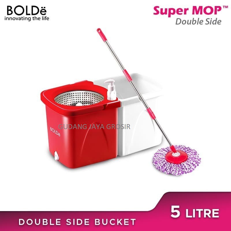 Bolde Super Mop Double Side - Putih