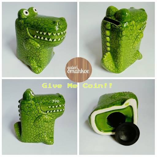 Celengan Lucu Karakter Buaya