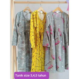  BAJU  TUNIK  ANAK BERBAHAN BABYTERRY ORIGINAL  Shopee Indonesia