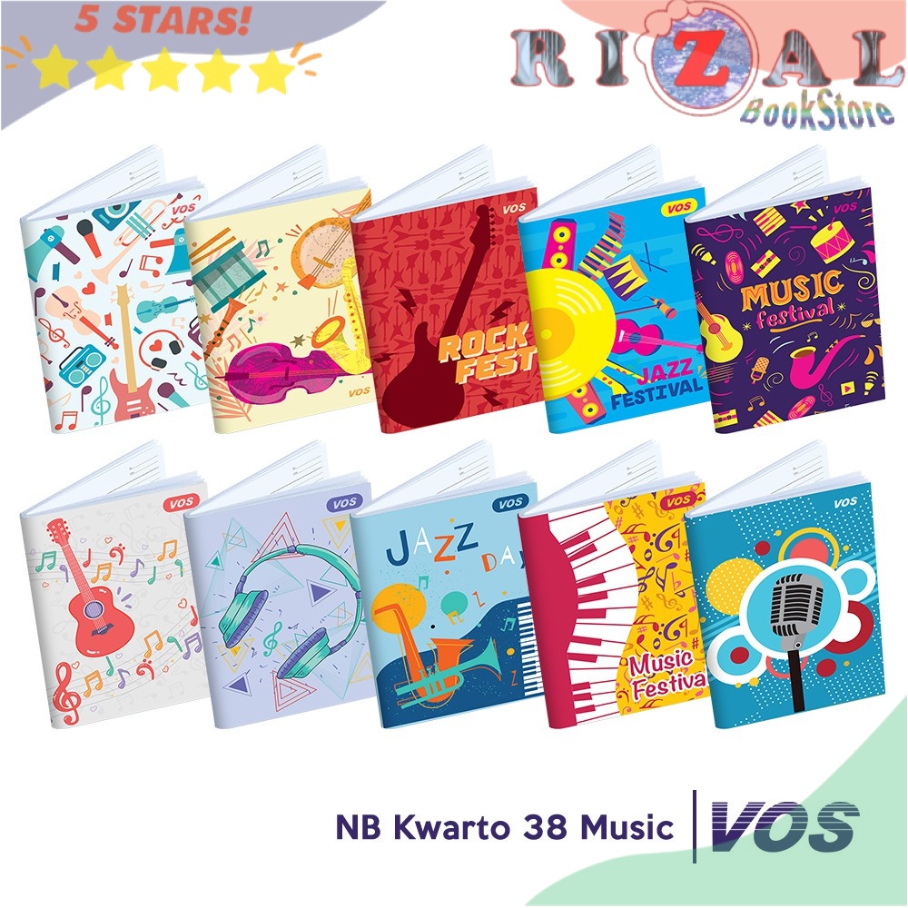 

BUKU TULIS - Buku tulis VOS Isi 58 Lembar