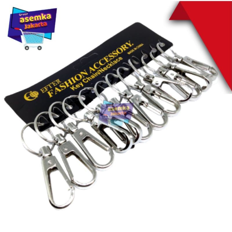 Gantungan Kunci Key Chain /necklace grosir 12pcs