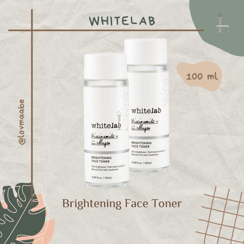 Jual Whitelab Brightening Face Toner Shopee Indonesia