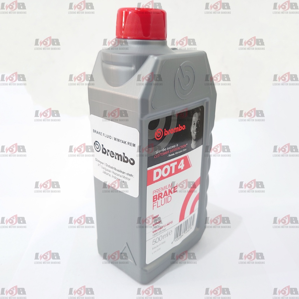 Brembo Brake Fluid Dot 4 Synthetic Oli Minyak Rem Premium Italia