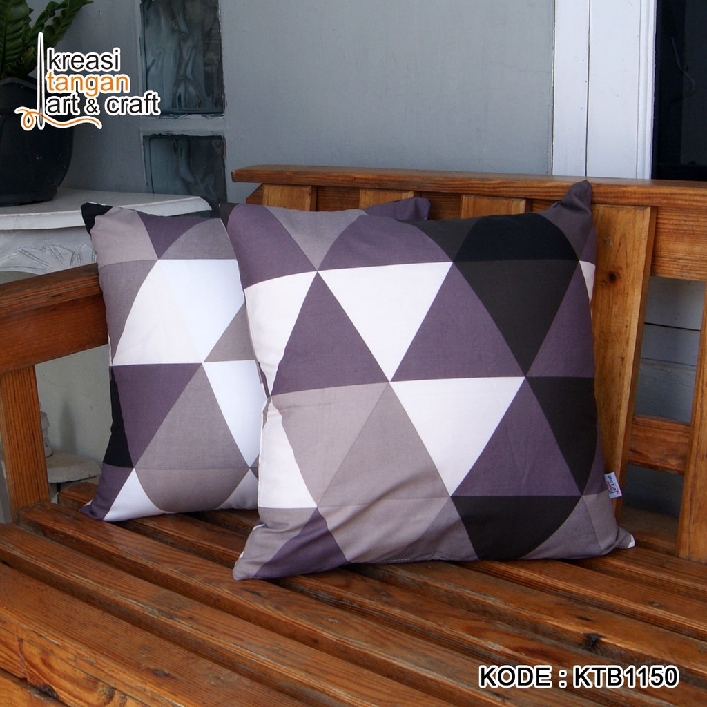 Sarung Bantal Sofa Ukuran 30x50, 40x40, 45x45, 50x50, 60x60, 70x70 - KTB1150