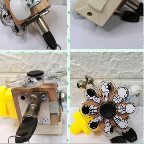 BUSY CUBE BUSY BLOCK MAINAN MONTESSORI MONTESORI EDUKASI ANAK