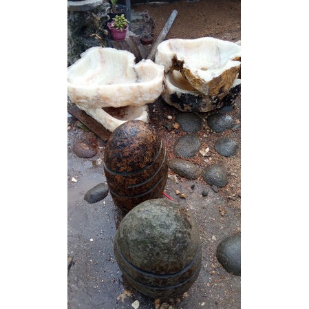 Kap Lampu Batu Taman Lampu Teras Lampu Antik Lampu Batu Kali Batu Lereng Gunung Lampu Hias Kamar