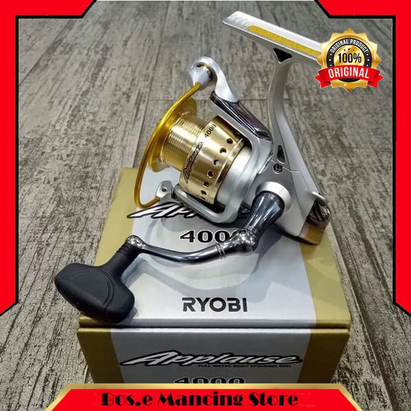 Original Gulungan Pancing Reel Pancing Ryobi Applause 4000 4BB Katrol Pancing/Pancingan