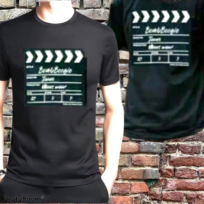 KAOS PRIA COTTON/ kaos bombogie