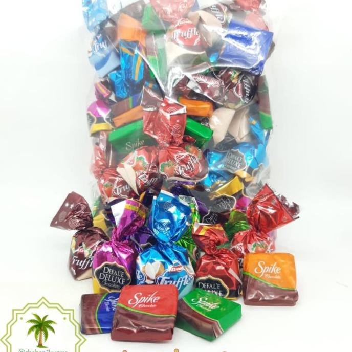 

COKLAT ARAB MIX 1KG / DELUXE , TRUFLLE, NAPOLINE / OLEH HAJI DAN UMROH