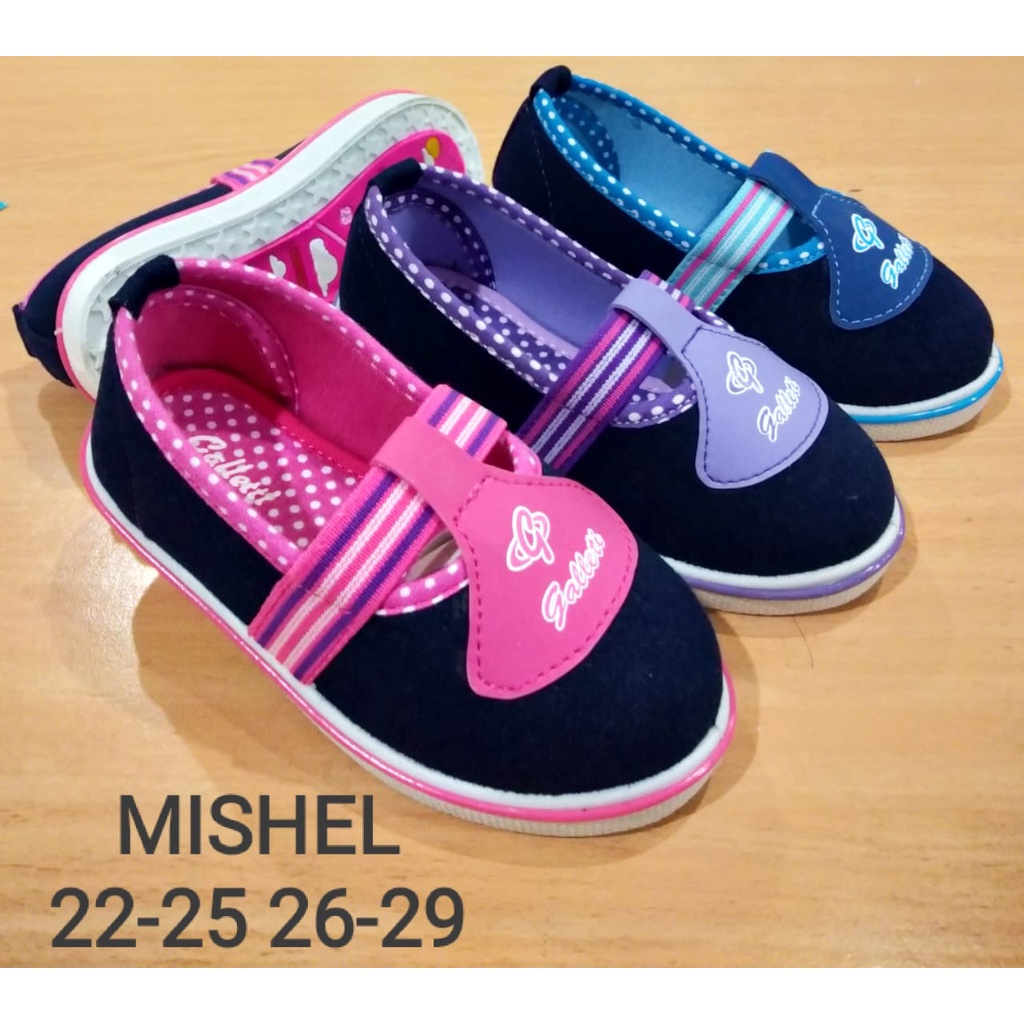 Sepatu anak perempuan bukan sepatu santica/sneakers kasual anak Perempuan cantik 22-29 - GALLETTI MISHEL