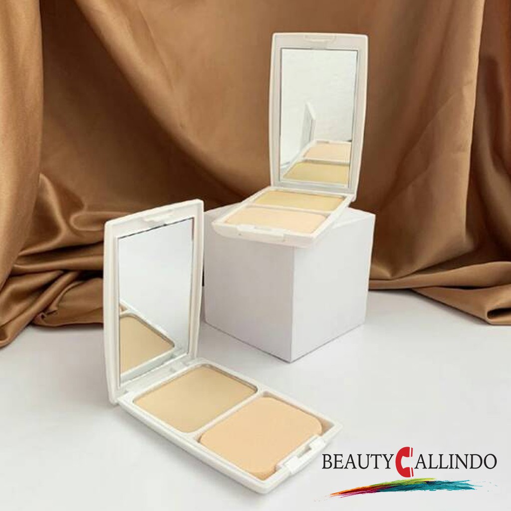 ❤ EUPHO ❤    Implora Bedak Lightening Two Way Cake | Yellow Beige & Natural White (✔️BPOM)-4