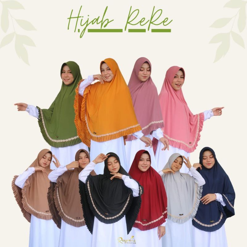 HIJAB RERE /HIJAB RIYANI/HIJAB INSTAN