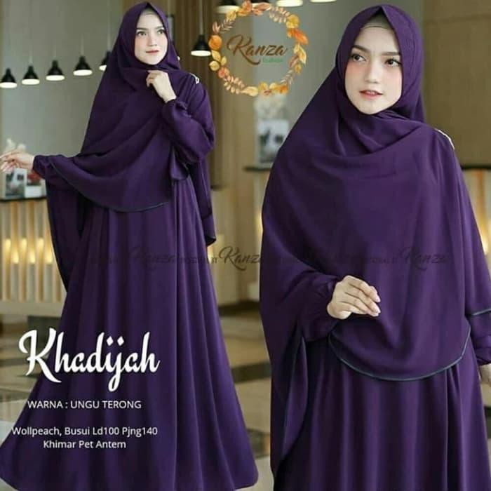 KHADIJAH SYARI | BAJU GAMIS SYARI | SETELAN HIJAB MODERN