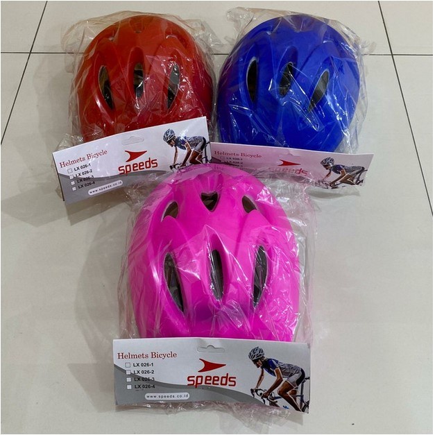 HELM+DEKER / PELINDUNG KEPALA ANAK WARNA SPEEDS ORIGINAL BAHAN KERAS