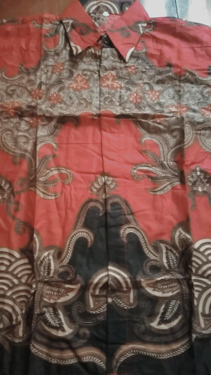 Kemeja Batik Pria Lengan Panjang Size M L Xl Xxl Bibinsiwel Batik Bbs007