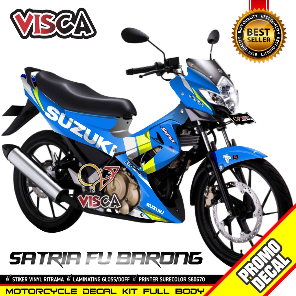 DECAL SATRIA FU BARONG Sticker satria fu barong Stiker satria fu barong full body