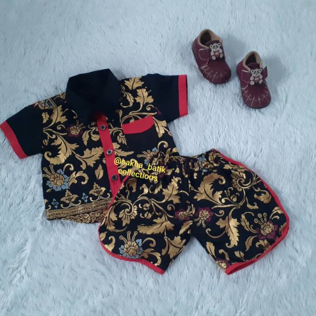Stelan anak Stelan bayi Baju batik anak cewe cowo