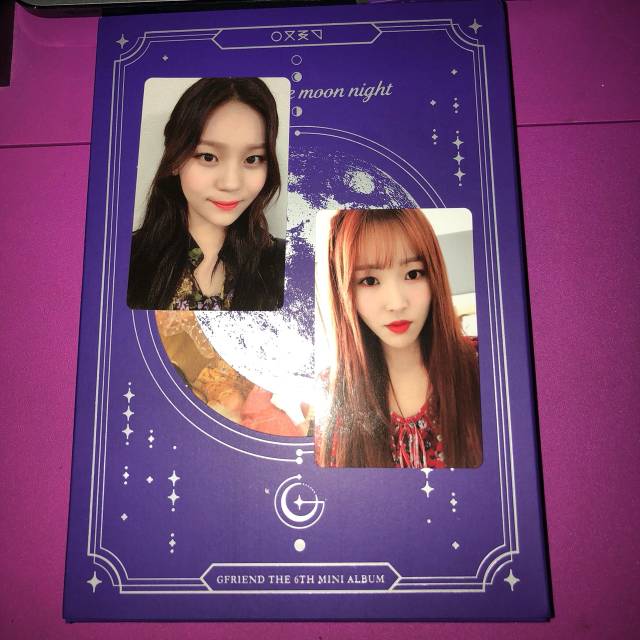 Album Gfriend Photocard Time For The Moon Night Yuju Umji