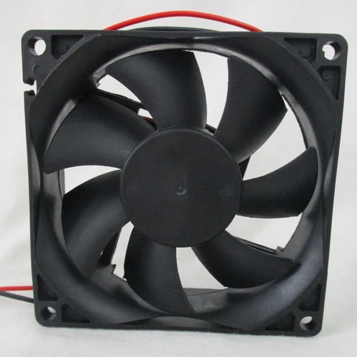 Fan Dc 8cm 8 x 8 cm kipas DC 8 x 8 cm/Axial Fan DC 12V/Kipas Pendingin***TOP