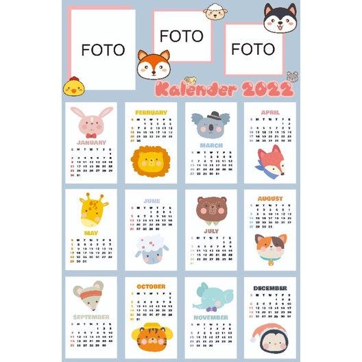 kalender custom/kalender/kalender lucu/kalender2023