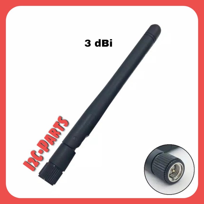 Antenna Antena 3dBi 433MHz SMA Male Connector For LoRa Drone