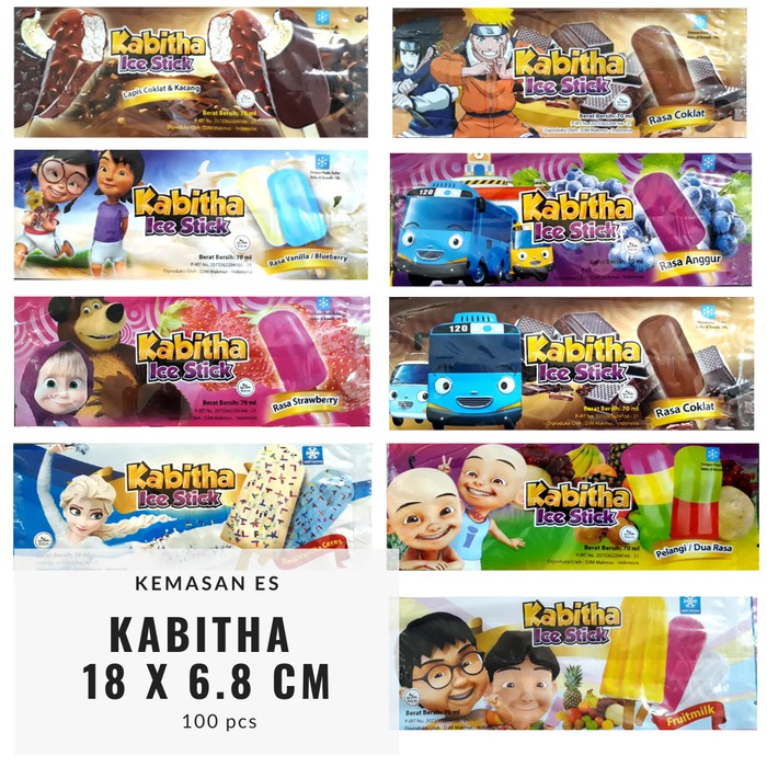 TERBARU NAMA PLASTIK ES - KEMASAN - PLASTIK UNTUK ES POTONG TERLARIS