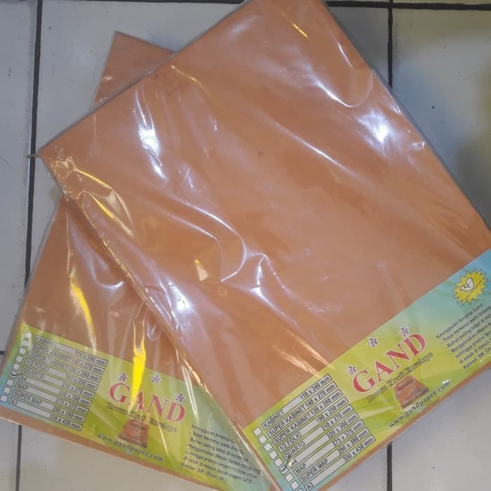 

Amplop Coklat A4 polos