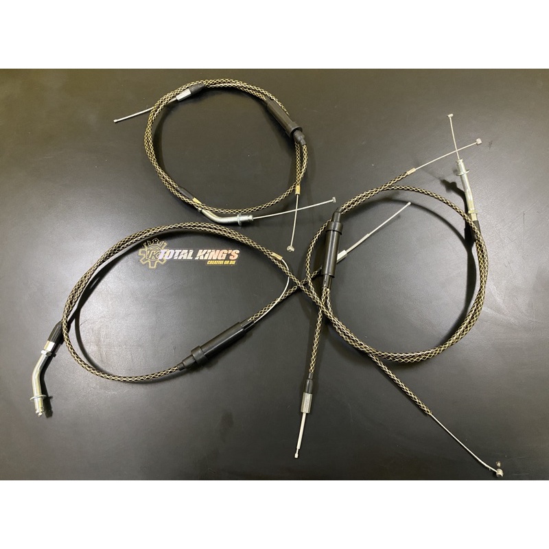 GAS SPONTAN DOMINO RX KING CARBON 2 CABANG-kabel gas carbon