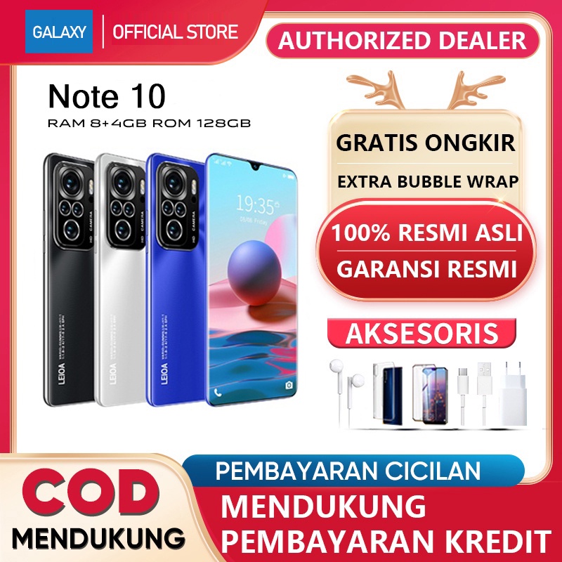 hp note10pro RAM 8GB+4GB Extended ROM 512GB MediaTek GARANSI RESMI Handphone Android AMOLED 7.2&quot; Ponsel Baru asli 4G/5G HP Murah Cuci Gudang