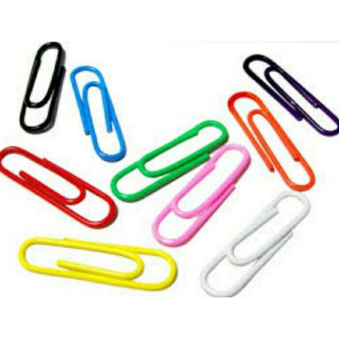 

ABM Grosir - Penjepit Kertas Warna Warni / Paper Clip / Clip Paper / Penjepit Kertas