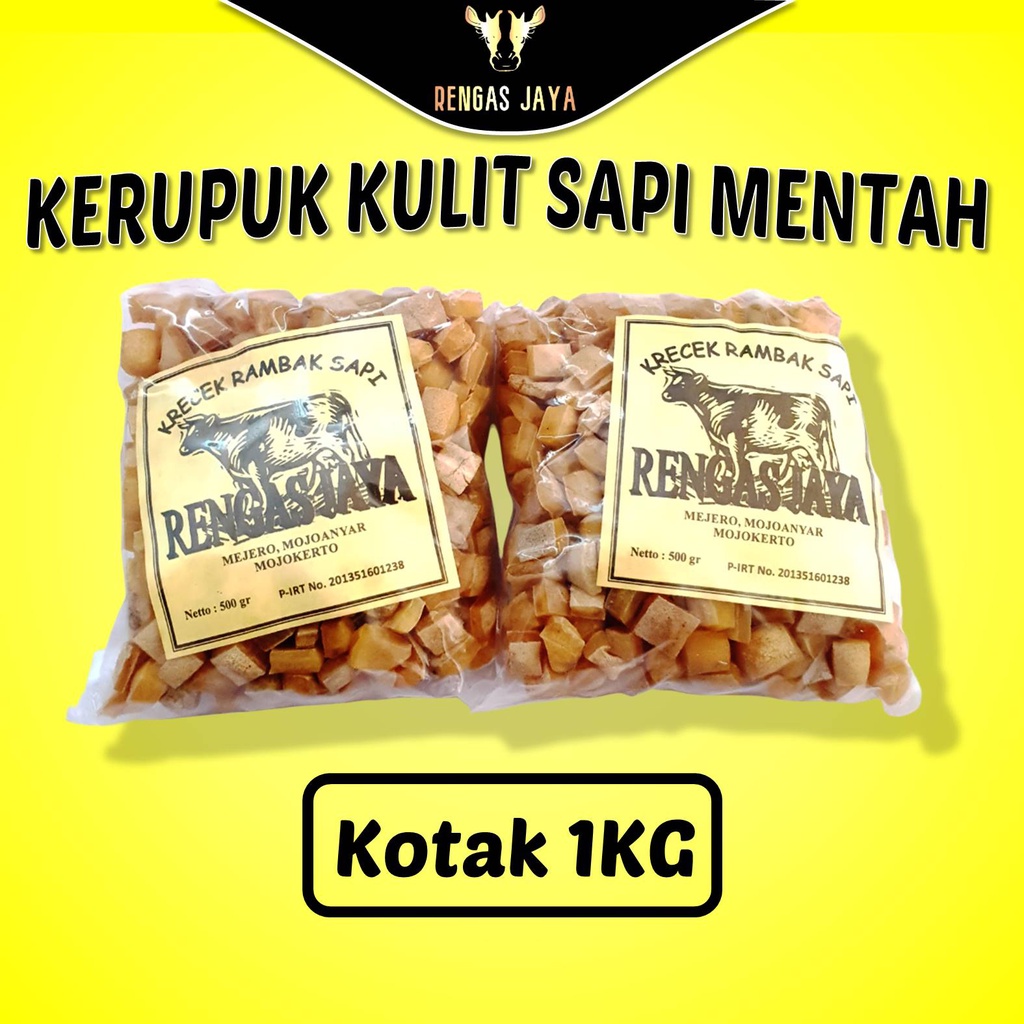 

Kerupuk Rambak Mentah Kulit Sapi Asli Krupuk Rambak Sapi Mentah Rengas Jaya Krecek Rambak Kulit Sapi Langsung Goreng Tanpa Dijemur Rasa Original Asin Gurih