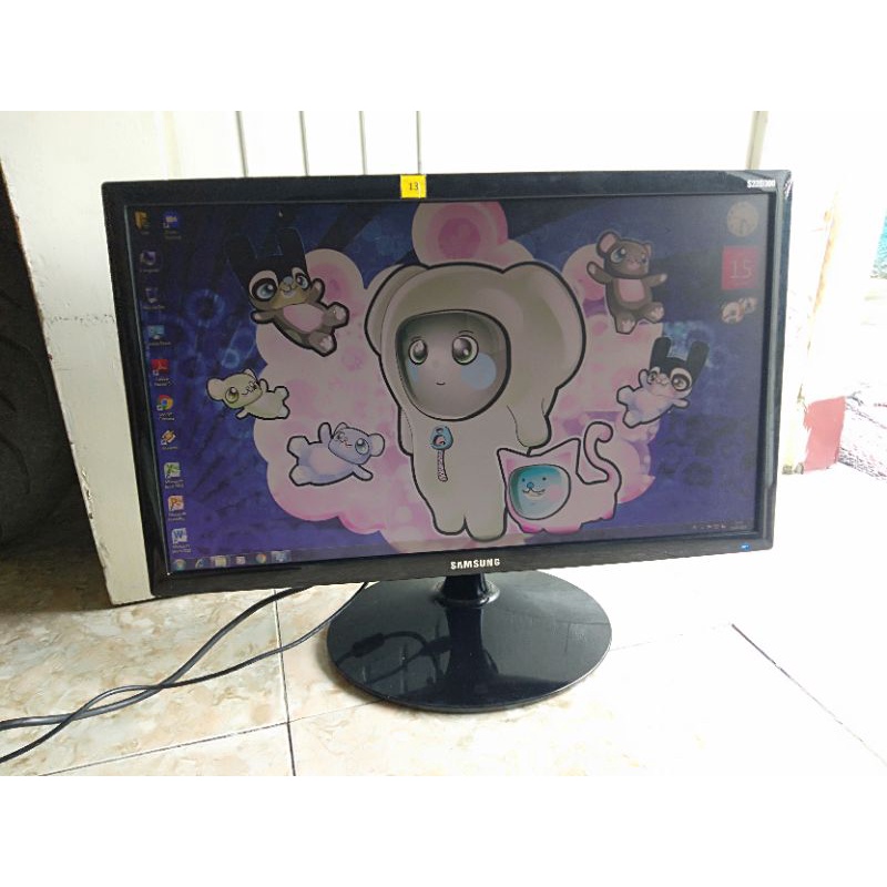 LED MONITOR HDMI SAMSUNG 22INCH FHD 1920 X 1080 FOR KOMPUTER PC/ CCTV