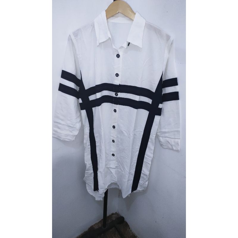 (Bisa COD) Tunik Kemeja lubana import 2 warna Busui