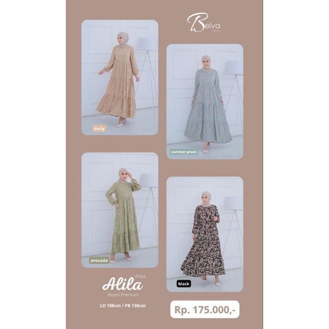 ALILA DRESS _ BELVA FASHION