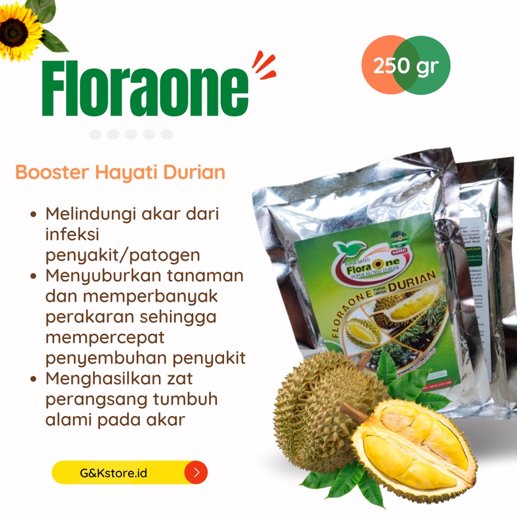 Pupuk Booster Hayati Buah Durian, Pupuk Durian King Montong Cepat Berbuah Lebat Besar, Pupuk Hayati 
