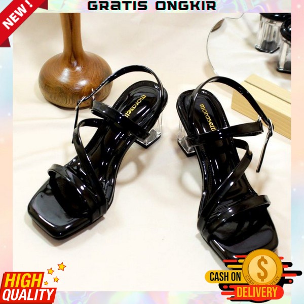 Hels Pesta High Heels Kondangan Wanita Cewek Highils Heels Korea Higheil Hak Tahu Terbaru Abbushoes 