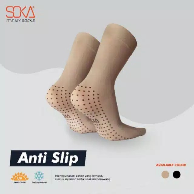 Soka Socking Anti Slip - Kaos Kaki Jempol Antilicin