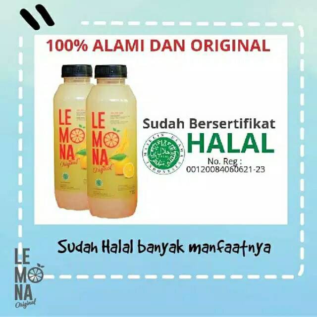 

Lemona sari lemon asli 500 ml