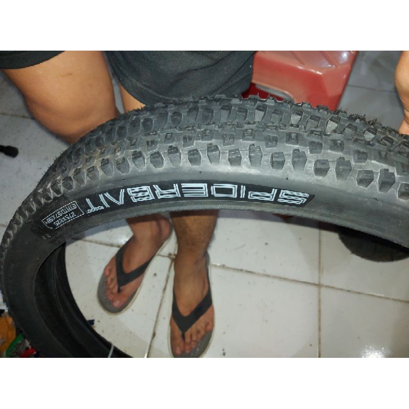 ban luar sepeda 27.5 merk entity spiderbait