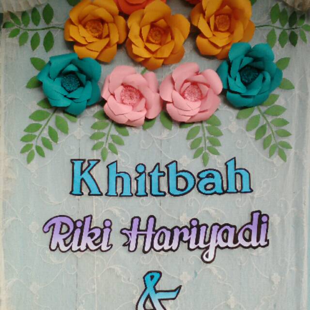 Paket backdroup khitbah