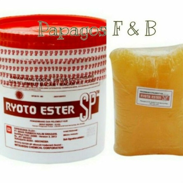 

Pengembang Pelembut Kue Sp Ryoto Ester Emulsifier repck 250 gr / gram