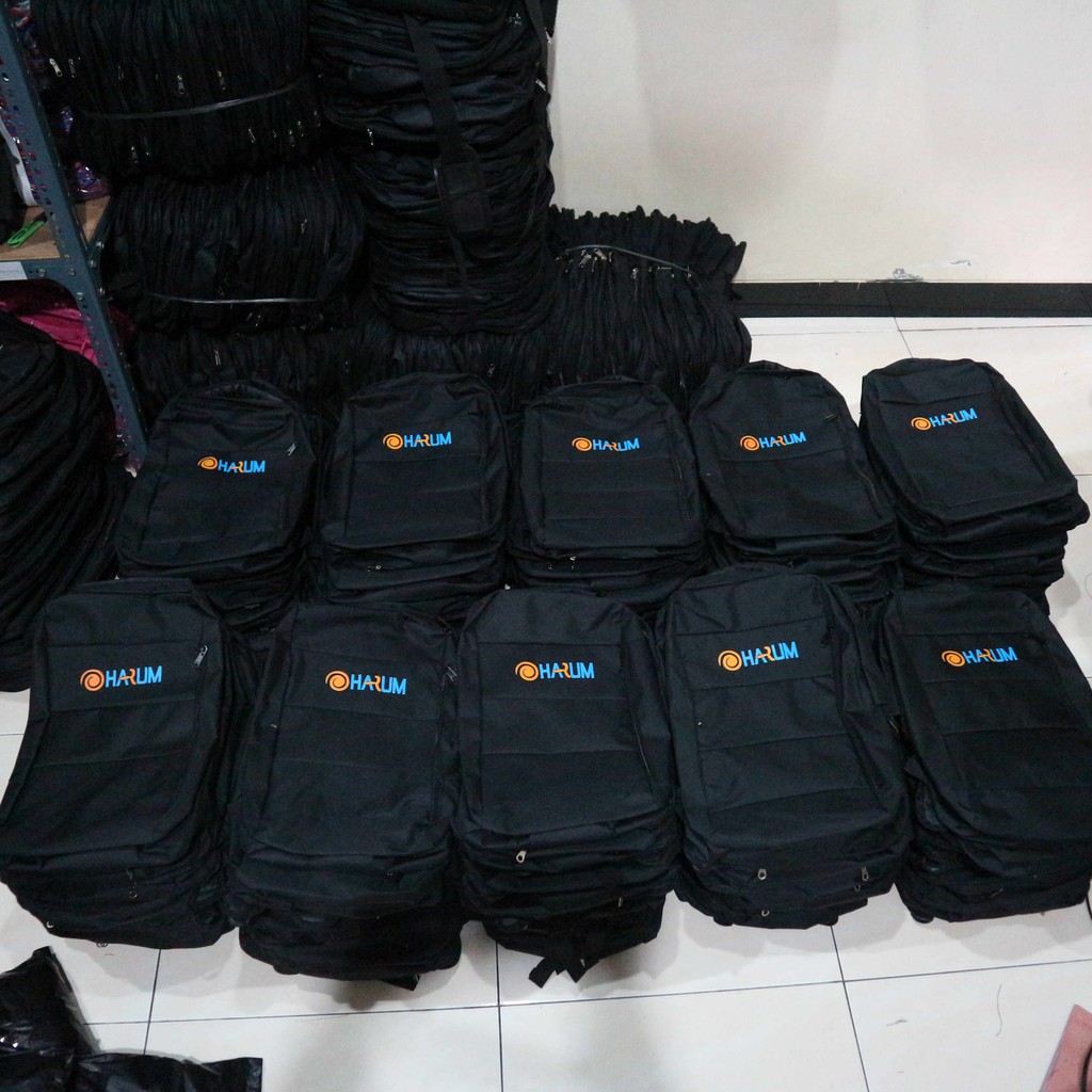 Tas Ransel Seminar Kerja Kantor Perusahaan Pelatihan Diklat Simposium Workshop Promosi Suvenir