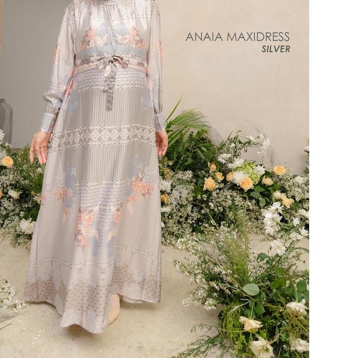 ☆ Mayoutfit Zatif Family Set Silver | Sarimbit Lebaran Gamis Koko ✴