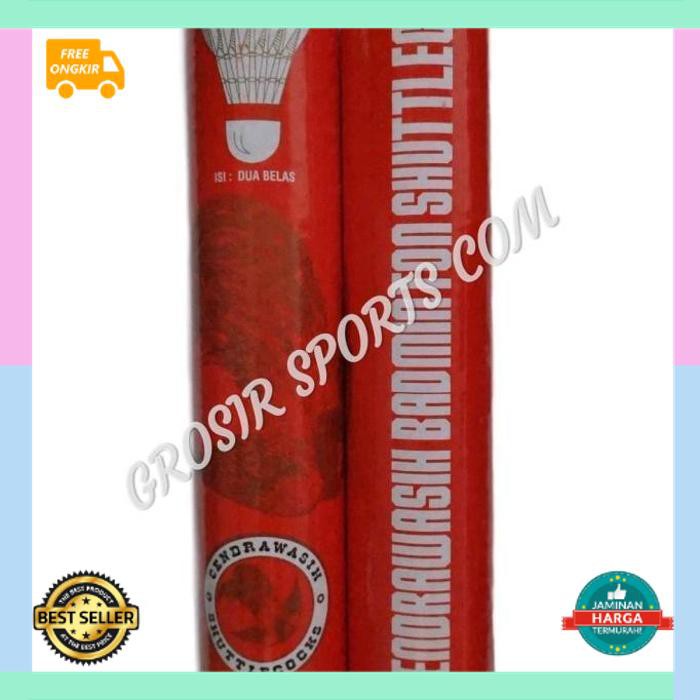 COD Kok / Shuttle Cock Bulutangkis Cendrawasih Merah Tipe N GRATIS ONGKIR